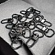Keychain Hook 1,5 cm -0.6" Black Nickel Color Parrot Hook 50 Pieces / Pack A 546 PROMO1