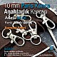10 mm 0,39" Paris Hook Spring Swivel Hooks - Keychain Hook - Parrot Hook (100 Pieces/Pack) S1351