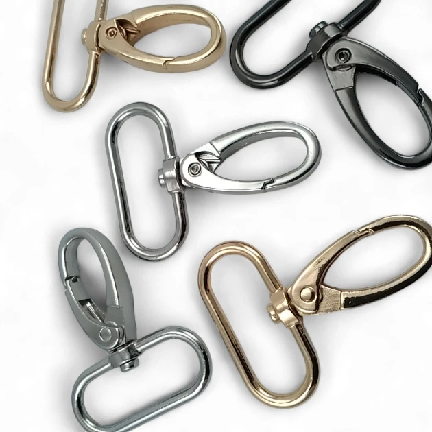 3 cm Scorpion Hook - Bag Hanger Hook - Spring Swivel Hook Special Coating Color S1759