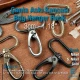 3 cm Scorpion Hook - Bag Hanger Hook - Spring Swivel Hook Special Coating Color S1759