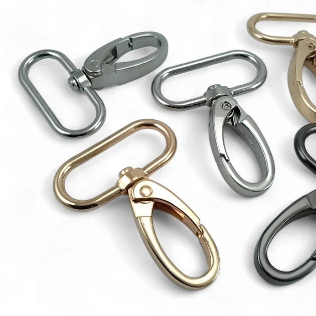 3 cm Scorpion Hook - Bag Hanger Hook - Spring Swivel Hook Special Coating Color S1759