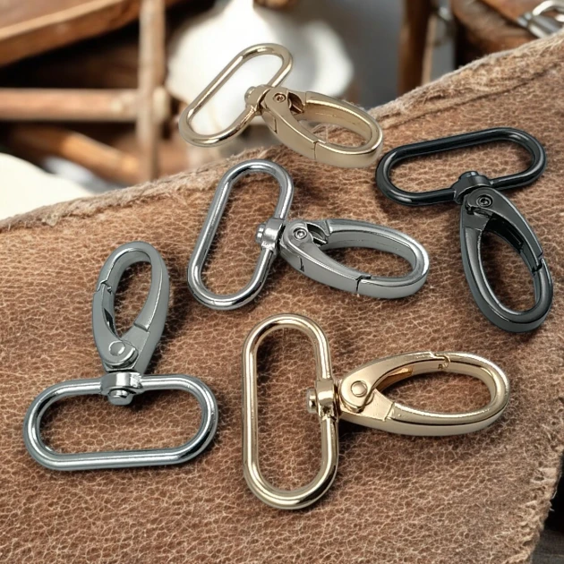 3 cm Scorpion Hook - Bag Hanger Hook - Spring Swivel Hook Special Coating Color S1759