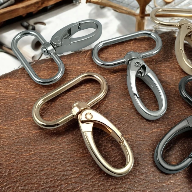 3 cm Scorpion Hook - Bag Hanger Hook - Spring Swivel Hook Special Coating Color S1759