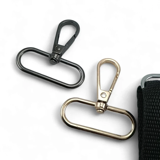 4 cm 1,6" Parrot Hook - Almond Hook - Spring Swivel Hook S25145