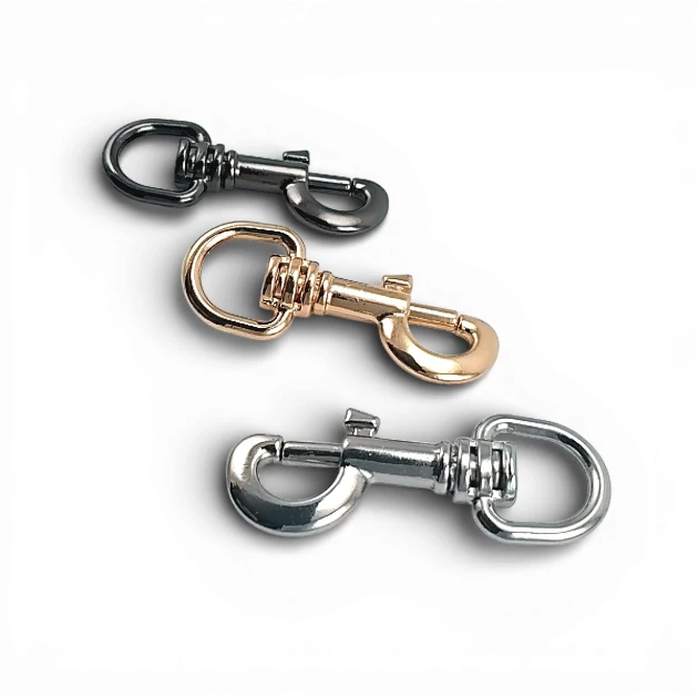 1 cm 0.39" Spring Swivel Hook - Keychain Hook - Sailor Hook SB 1763