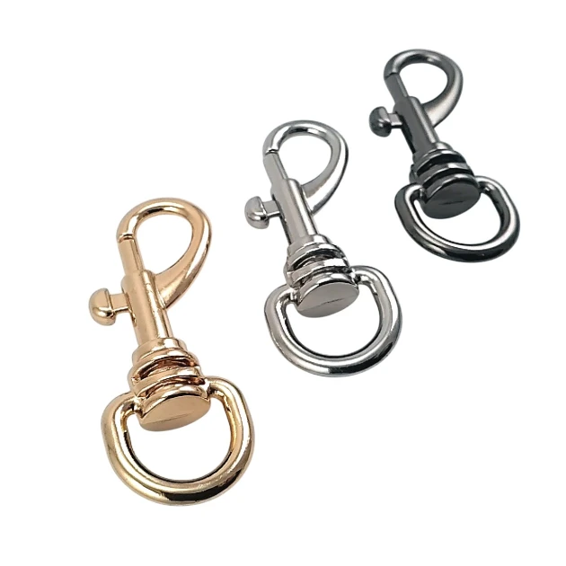 Keychain Hook 1.5 cm 0.59" - Sailor Hook - Spring Swivel Hook SB 1764