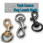 Spring Swivel Hook 2 cm 0.79"- Leash Hook - Sailor Hook SB 1765
