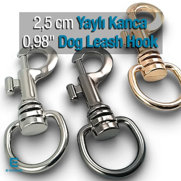 Leash Hook 2.5 cm - Sailor Hook - Spring Swivel Hook SB 1766