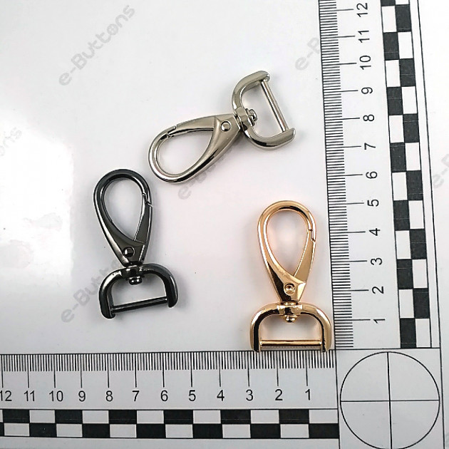 Spring Swivel Hook - 2 cm Bag Hook - Parrot Hook - Almond Hook SB 19796