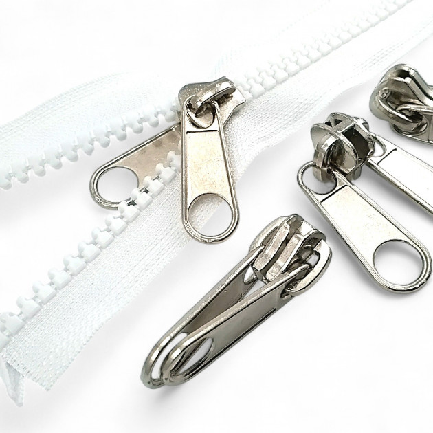 Type 9 Chunky Zipper Cursor Double Puller - Tent Zipper Cursor SB001T9C