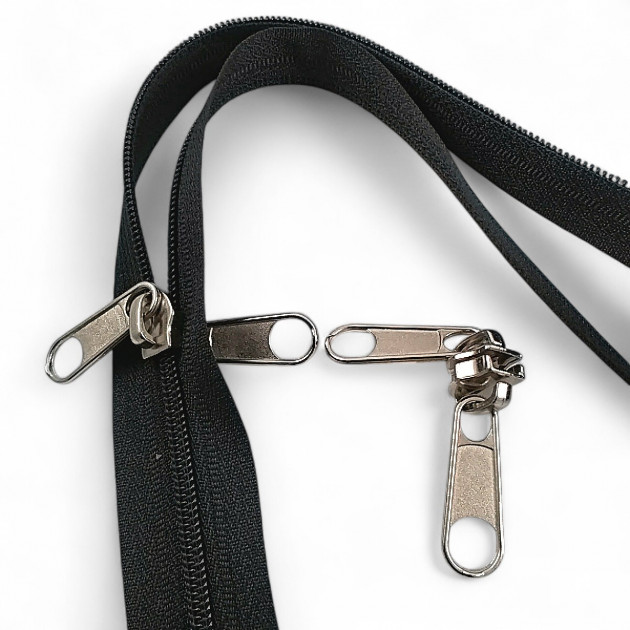 Nylon Coil Zipper Cursor Double Puller Type 10 - Tent Zipper Cursor SB002N10C