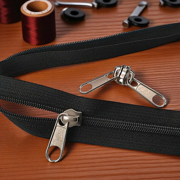 Nylon Coil Zipper Cursor Double Puller Type 10 - Tent Zipper Cursor SB002N10C