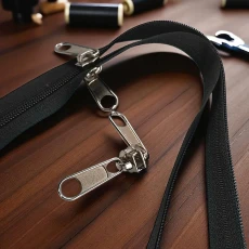 Naylon Fermuar Kursörü Çift Elcikli Tip 10 - Çadır Fermuarı Kursörü SB002N10C