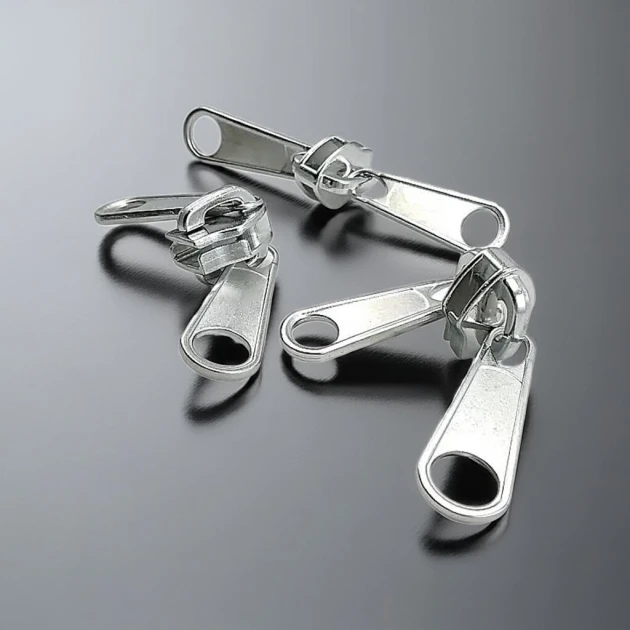 Naylon Fermuar Kursörü Tip 20 Çift Elcikli - Çadır Fermuarı Kursörü SB002N20C