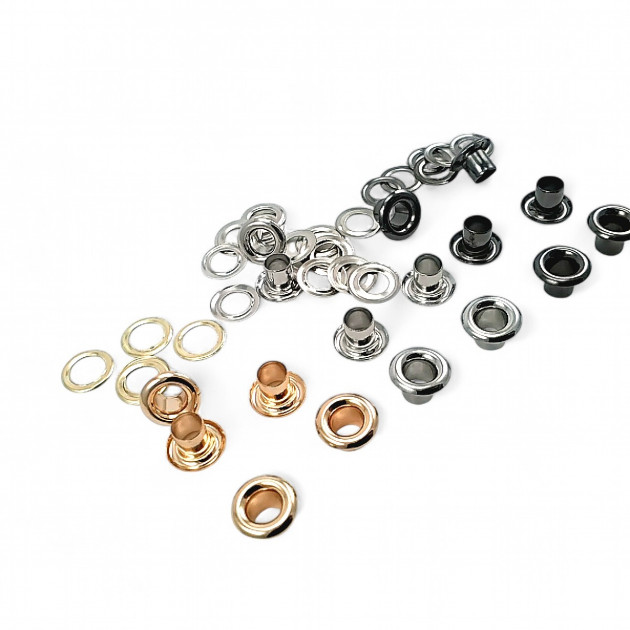 Curved Eyelet Iron 4.5 mm 0,19" Special Coated No. 2 - Hanger Coated Bag Eyelet SB 13785