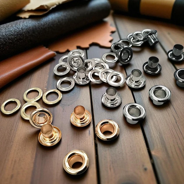 Curved Eyelet Iron 4.5 mm 0,19" Special Coated No. 2 - Hanger Coated Bag Eyelet SB 13785