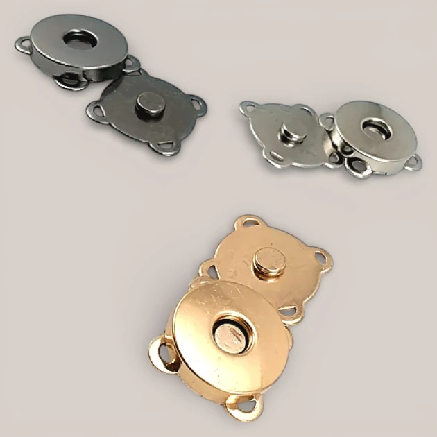 Sew-On Magnetic Snap Fastener - 18 mm Bag Magnet - Plus Quality SB 10132DIK