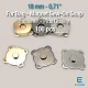 Sew-On Magnetic Snap Fastener - 18 mm Bag Magnet - Plus Quality SB 10132DIK