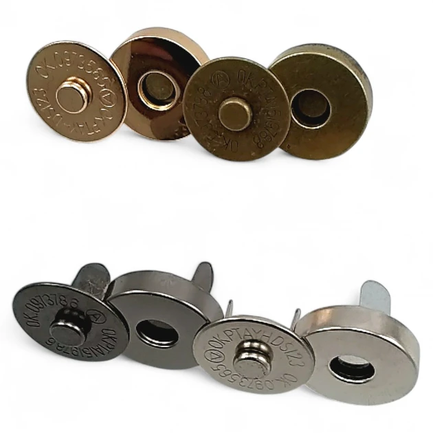 Çanta Mıknatısı 18 mm - Mıknatıslı Çanta Çıt Çıtı Plus Kalite SB 2824