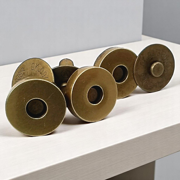 18 mm Bag Magnet - Magnetic Bag Snap Standard Quality SB 2818