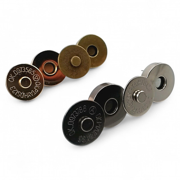 18 mm Bag Magnet - Magnetic Bag Snap Standard Quality SB 2818
