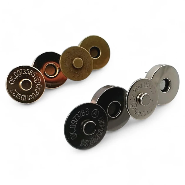 Çanta Mıknatısı 18 mm - Mıknatıslı Çanta Çıt Çıtı Plus Kalite SB 2824