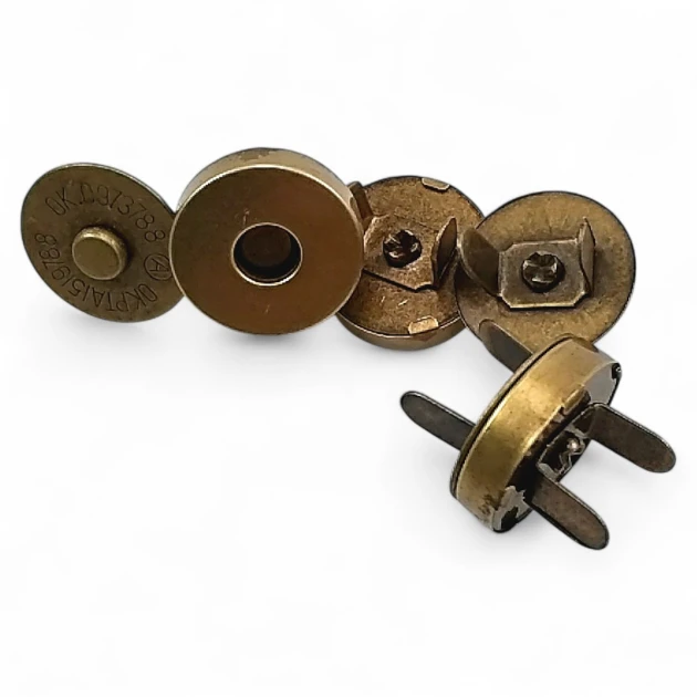 Çanta Mıknatısı 18 mm - Mıknatıslı Çanta Çıt Çıtı Plus Kalite SB 2824