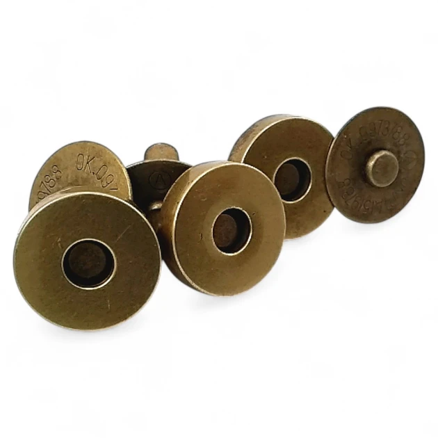 Çanta Mıknatısı 18 mm - Mıknatıslı Çanta Çıt Çıtı Plus Kalite SB 2824