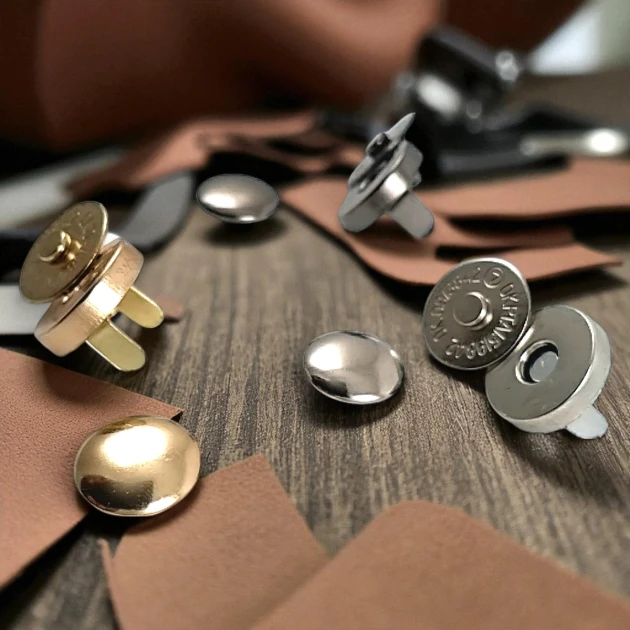 Çanta Mıknatısı Tek Taraf Troklu 14 mm - Mıknatıslı Çanta Çıt Çıtı Plus Kalite SB S-611