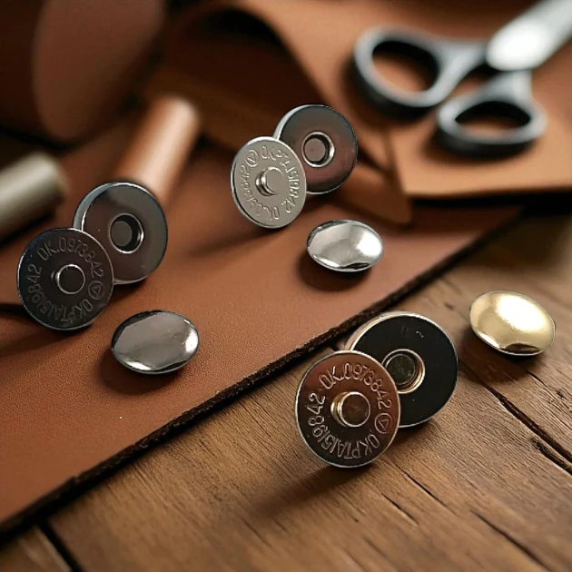 Çanta Mıknatısı Tek Taraf Troklu 14 mm - Mıknatıslı Çanta Çıt Çıtı Plus Kalite SB S-611