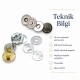14 mm Mıknatıslı Çanta Çıtçıtı - Çift Taraf Tırnaklı - Plus Kalite SB S-611TR