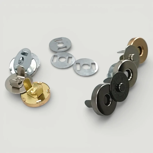 Çanta Çıt Çıtı 14 mm Mıknatıslı - Çift Taraf Perçinli - Plus Kalite SB S-611TR