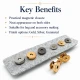 Bag Magnet 14 mm - 0,55" Double Sided Trock - Magnetic Bag Snap Plus Quality SB S-611