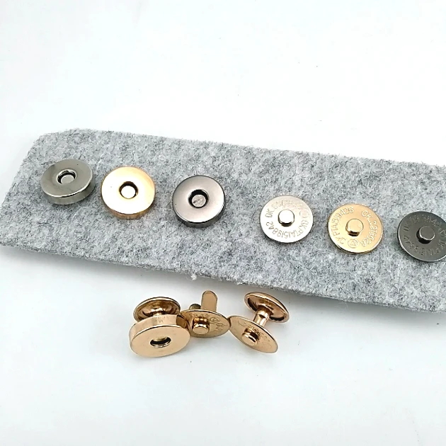 14 mm Magnetic Bag Snap Fastener 0,55"  Double-Sided Snap Fastener - Plus Quality SB S-611CT