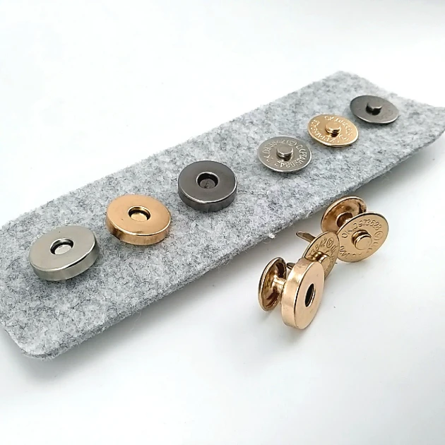 14 mm Magnetic Bag Snap Fastener 0,55"  Double-Sided Snap Fastener - Plus Quality SB S-611CT