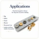 Bag Magnet 14 mm - 0,55" Double Sided Trock - Magnetic Bag Snap Plus Quality SB S-611