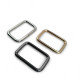 3 cm Rectangular Buckle - Frame Buckle Special Metal Coating S 1220