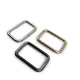 3 cm Rectangular Buckle - Frame Buckle Special Metal Coating S 1220