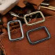3 cm Rectangular Buckle - Frame Buckle Special Metal Coating S 1220
