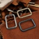 3 cm Rectangular Buckle - Frame Buckle Special Metal Coating S 1220