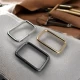 3 cm Rectangular Buckle - Frame Buckle Special Metal Coating S 1220
