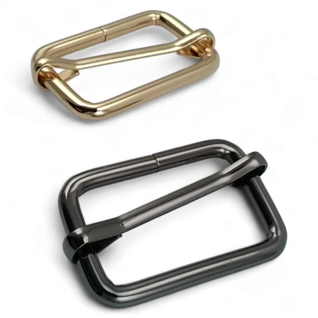 3 cm Strap Adjustment Buckle Single Slider Special Metal Coating S 1272
