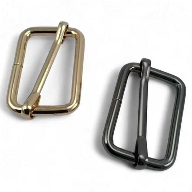 3 cm Strap Adjustment Buckle Single Slider Special Metal Coating S 1272