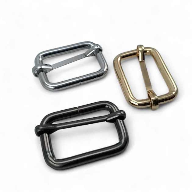 3 cm Strap Adjustment Buckle Single Slider Special Metal Plating Color S 1276