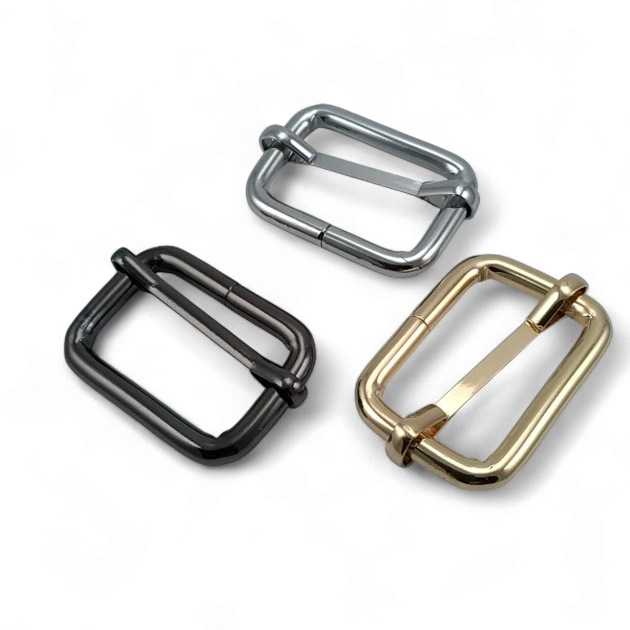 3 cm Strap Adjustment Buckle Single Slider Special Metal Plating Color S 1276