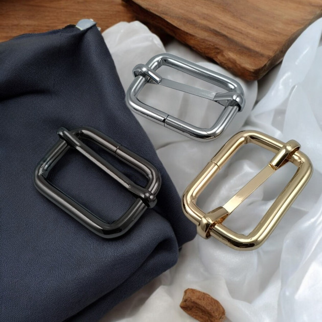 3 cm Strap Adjustment Buckle Single Slider Special Metal Plating Color S 1276