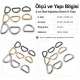 3 cm / 30 mm / 1.18 in Special Coated Iron D Ring Buckle for bags and textile accessories