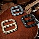 2 cm 0.79" Collar Adjustment Buckle - Square Adjustment Buckle Special Metal Plated Color S 1955