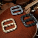 2 cm 0.79" Collar Adjustment Buckle - Square Adjustment Buckle Special Metal Plated Color S 1955