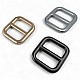 2 cm 0.79" Collar Adjustment Buckle - Square Adjustment Buckle Special Metal Plated Color S 1955